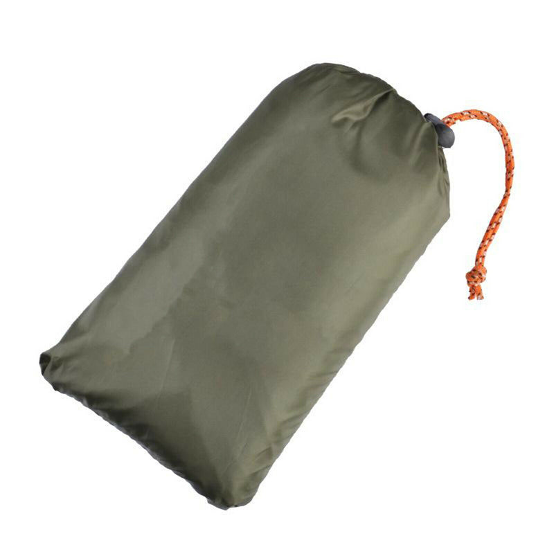 Raincoat Hooded Rain Coat Jacket Outdoors Poncho Ground Sheet Eyelet Shelter