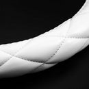 Car Steering Wheel Cover,38CM/15inch Universal PU Leather DAD Cystal Diamon C5R8