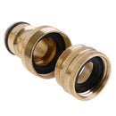 Garden Brass Hose Quick Connector 1/2 Copper Connector Garden Hose Female  3C