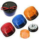 12V Flashing Strobe Beacon Emergency LED Warning Light Car Lamp RED Auto Y7T2