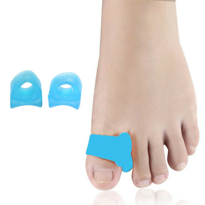 2Pcs Silicone Toe Separator Valgus Bunion Spacers Thumb Corrector Foot Care  Hn