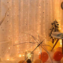 3x3m 300LED Curtain Lamp Copper Wire Fairy String Light Decor (Warm White)