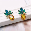 Pineapple Earrings For Women Jewelry Hawaiian Vacation Beach Party Daily Wi