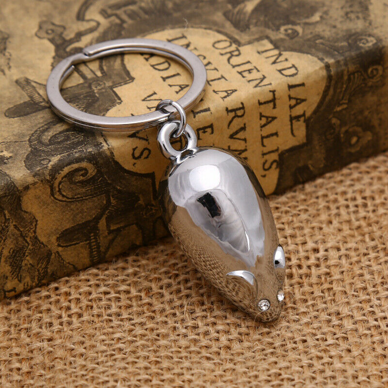 New Fashion Keychain Mouse 2020 Year Car Key Chain Ring Holder Souvenir Gif_