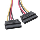 Sata Hard Drive Power Cord 15Pin One Minute Two Turn Wiring Male To Female