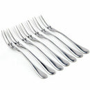 Stainless Steel Fruit Forks Flatware Set For Cake Salad Cocktail Dessert Se K4J3