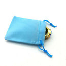 100Pcs Mini Velvet Bags Jewelry Drawstring Bag Gift Pouch Sack 5x7cm 2Colors