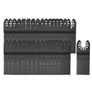 30Pcs Universal Oscillating Saw Blade Tool 34mm for Cutting Wood Softer Steel
