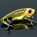 4pcs/KIT Lots Fun Metal Fishing Lures Bass CrankBait Spoon Crank Bait Tackle SET