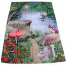 Forest Wall Tapestry Mushroom Decor Design, Bedroom Living Room Dorm Wall H Q7T2
