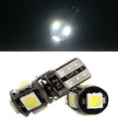 10X CANBUS 6000K White T10 5SMD 5050 LED Dome License Plate Interior Light Bu BX