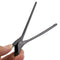 12pcs Black Matte Hairdressing Salon Sectioning Clips Clamps Hair Grips Tool