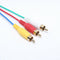 HDMI Male to 3 RCA Video Audio AV 1.5m Cable Adapter For 1080P HDTV  LJ