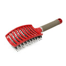 Curved Hair Rows Anti Static Vent Comb Brush Barber Hairdressing Massag PYS FJB