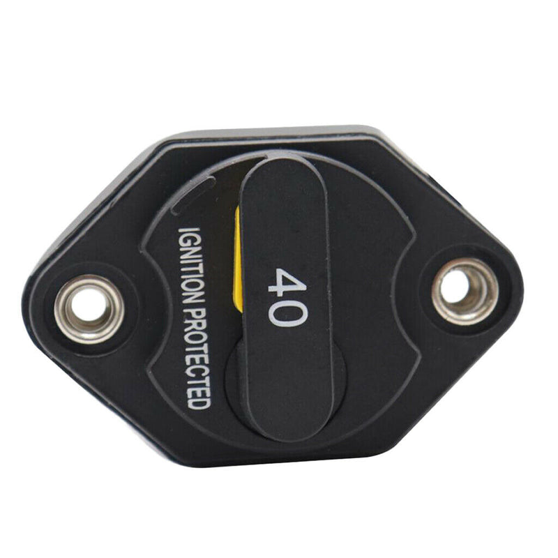 40A AMP Circuit Breaker Dual Battery Manual Reset IP67 W/proof 12V 32Volt