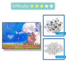 1000pcs DIY Flower Field Picture Puzzles Assembling Toys for Adults Kids