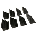 8 Pack Acousitc Foam Tiles Soundproofing Foam Panels 4.72''x4.72''x9.45''