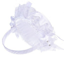 Wedding Flower Girl Flower Basket White Flower Basket Wedding Flower Basket