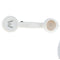 Classic Headphone MIC Microphone for 3.5mm Jacks Phone, Pink+White