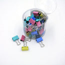 60 PCS Colorful Metal Binder Clips Paper Clip 15mm Office Supplies at Random ~ï¼ˆ