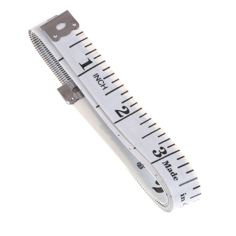 1.5m Soft Plastic Ruler Tailor Cloth Body Measure Measuring Flat Tape FT
