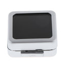 2x Gem Display Box Diamond Jewelry Coin Holder Glass Lid Box Storage Cases