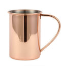 420mL Stainless Steel Copper Plated Moscow Mule Mug Coffee Cocktail Cup