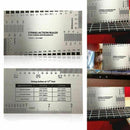 1PC String Action Gauge Ruler Guide Setup Measuring For Guitar Luthier Tools