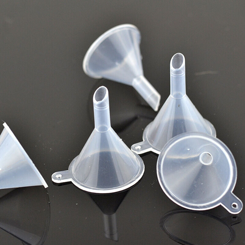 10X Lot Small Plastic Mini Bottle For Perfume Diffuser Liquid Oil Funnels R3J Kw