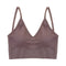 5PCS Womens Trendy Bralette Seamless Comfort Bra Crop Top Sport Bra Set