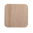 100 Pieces Blank Wood Squares Unfinished Wood Pieces Cutouts for DIY Pyrography