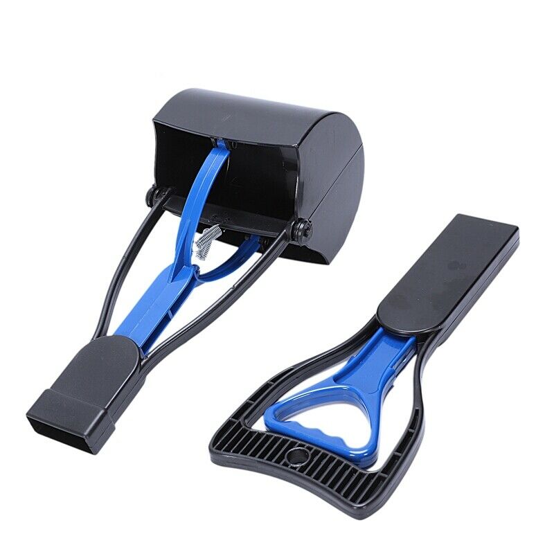 Long Handle Dog Pooper Scooper Pet Waste Clean Pickup Tool Puppy Scoop Grab