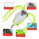 6pcs Soft Silicone Plastic Frog Fishing Lures Topwater Ray Frog Crank Baits