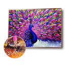Peacock 5D Diamond Painting DIY Full Round Drill Mosaic Rhinestone Drawing