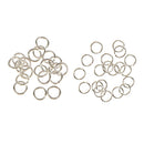 40pcs S925 Beading Jump Rings DIY Jewelry Making Necklace