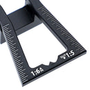 Dovetail Marker Woodworking Gauge Guide Tool With Scale Carpentry Aluminum Alloy