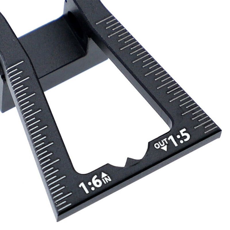 Dovetail Marker Woodworking Gauge Guide Tool With Scale Carpentry Aluminum Alloy