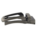 Men Ratchet Metal Leather Belt Buckle Replacement Automatic Slide Buckle Ac J6J5