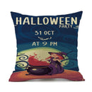 4Pcs/Set Halloween Pillows Cover Decor Pillow Cases Sofa Pumpkin Cushion Co