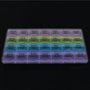 Portable 7 Days Tablet Pill Box Holder Medicine Storage Organizer Case