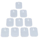 10Pcs 4*6cm Reusable Tens Machine Electrode Pads Body Massager Selfadhesive P ME