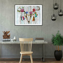5D DIY Full Drill Diamond Painting Antler Embroidery Mosaic Kit Home Decor
