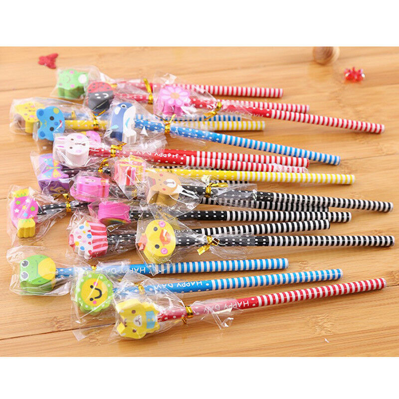 10Pcs/Set random Animal Pencil Kids School Learning SuppliesStationeryPencilsTU