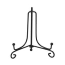 (2 Pack)Iron Display Stand, Black Iron Easel Plate Display Photo Holder Sta