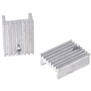 10pcs Aluminium Heat Sink Transistor Radiator for TO220 Triode 20*15*1 â„–[