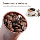 Manual Coffee Grinder With Soft Brush, Hand Grinder Ceramic Conical Burr Mi