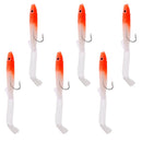 Artificial Fishing Lure Bait Eel Fishing Lure Bait Fishing Lure Hook Red