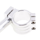 45mm CNC Aluminium Alloy Motorcycle Clip-On Handle Bar Handlebars - Chrome