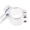 45mm CNC Aluminium Alloy Motorcycle Clip-On Handle Bar Handlebars - Chrome