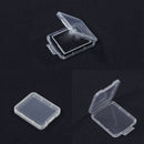 10x Transparent Standard CF Memory Card Case Holder Box Storage Plastic HT FT